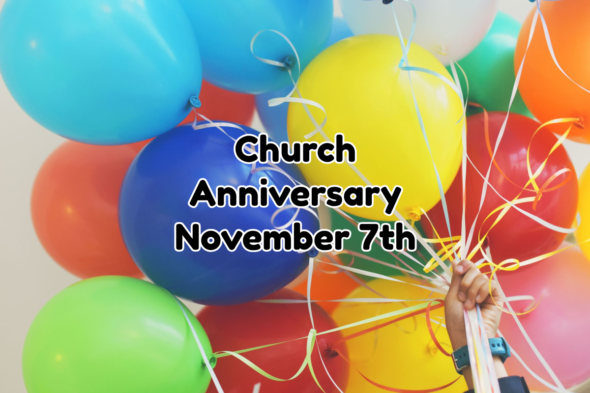 Church Anniversary 11/7